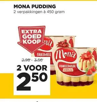 Jumbo Mona Pudding aanbieding