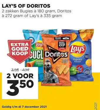 Jumbo Lay's Of Doritos aanbieding