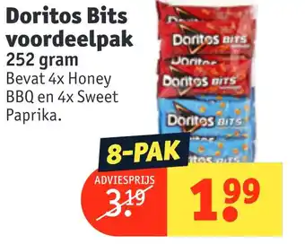 Kruidvat Doritos bits voordeelpak 252 gram aanbieding