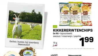 Ekoplaza Kikkererwtenchips 75g aanbieding