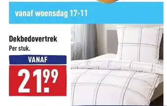 ALDI Dekbedovertrek aanbieding