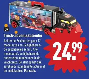 ALDI Truck-adventskalender aanbieding