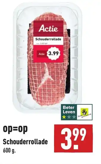 ALDI Schouderrollade 600g aanbieding