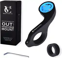 Amazon VeloChampion Out Fietsstuurhouder voor Wahoo Computer - Wahoo Roam, Elemnt & Bolt aanbieding