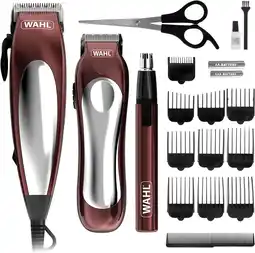 Amazon Wahl Home Pro Combo 3in1, tondeuse cadeauset, tondeuses voor mannen, scheerapparaat met snoer, baardtrimmers mannen, stoppelb aanbieding