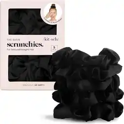 Amazon Kitsch Satijnen scrunchies - zachter dan zijden scrunchies voor vrouwen | Leuke haarbanden en haarscrunchies voor haar | Stij aanbieding