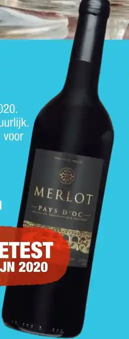 ALDI Merlot aanbieding