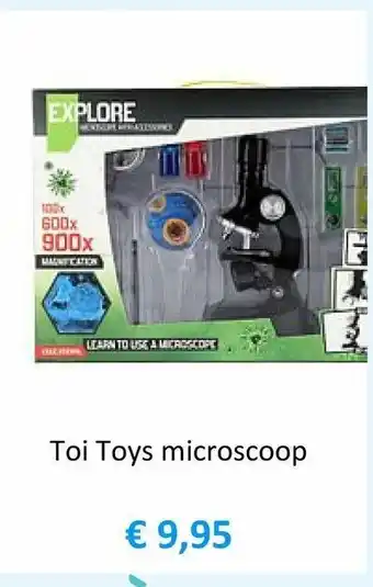 Ons Speelgoed Online Toi Toys microscoop aanbieding