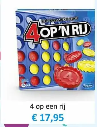 Ons Speelgoed Online 4 op een rij aanbieding