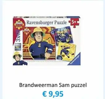 Ons Speelgoed Online Brandweerman Sam puzzel aanbieding