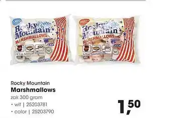 HANOS Rocky mountain marshmallows aanbieding