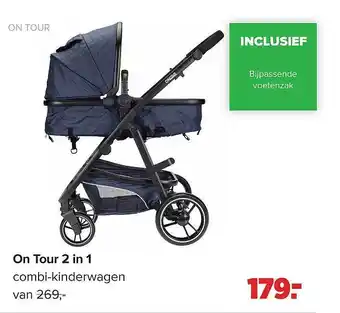 Baby-Dump On tour on tour 2 In 1 combi-kinderwagen aanbieding