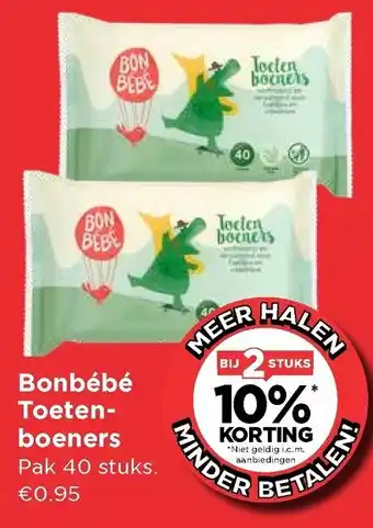 Vomar Voordeelmarkt Bonbebe Toeten-boeners aanbieding