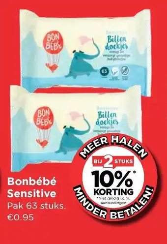 Vomar Voordeelmarkt Bonbebe Sensitive aanbieding