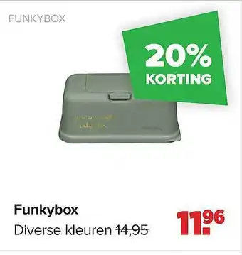 Baby-Dump Funkybox funkybox aanbieding