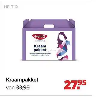 Baby-Dump Heltiq kraampakket aanbieding