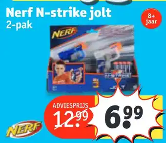 Kruidvat Nerf n-strike jolt aanbieding