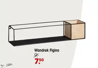 Kwantum Wandrek figino zwart bruin aanbieding