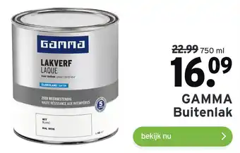 GAMMA GAMMA buitenlak 750 ml aanbieding