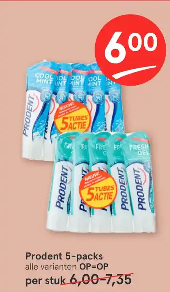 Etos Prodent 5-packs aanbieding