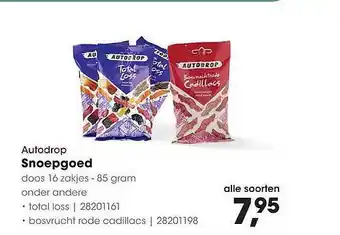 HANOS Autodrop snoepgoed aanbieding