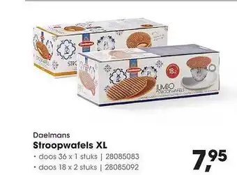 HANOS Daelmans stroopwafels xl aanbieding