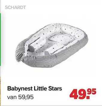 Baby-Dump Schardt babynest little stars aanbieding