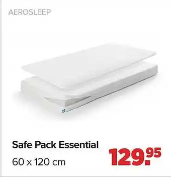 Baby-Dump Aerosleep safe pack essential 60x120cm aanbieding