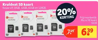 Kruidvat Kruidvat sd kaart aanbieding