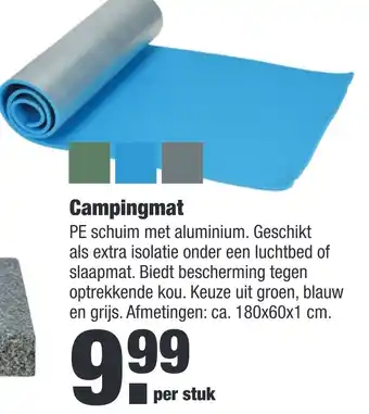 ALDI Campingmat aanbieding