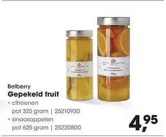 HANOS Belberry gepekeld fruit aanbieding