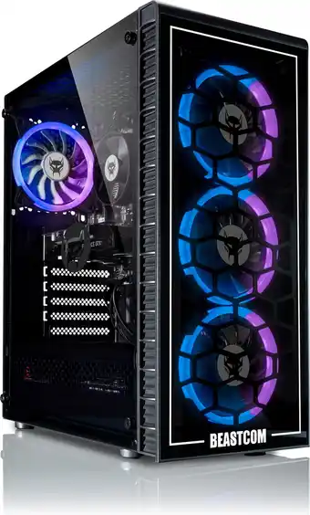 MediaMarkt BEASTCOM Q5 Pro Gaming - Intel Core i7 - 32 GB - GeForce RTX 3060 aanbieding