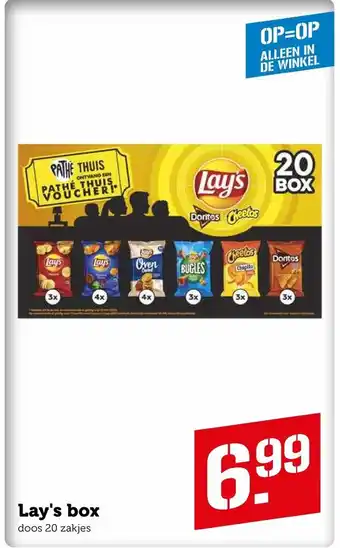 Coop Lay's box aanbieding