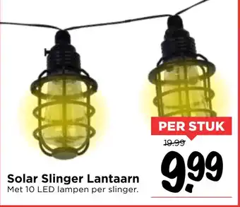 Vomar Voordeelmarkt Solar slinger lantaarn aanbieding