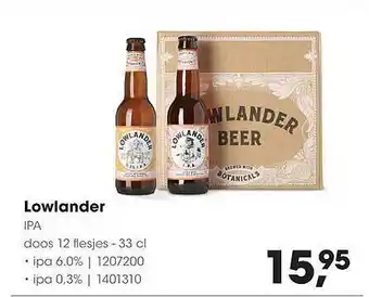 HANOS Lowlander ipa aanbieding