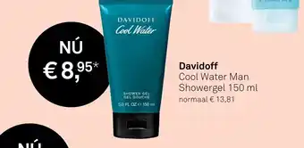 Mooi parfumerie Davidoff 150 ml aanbieding