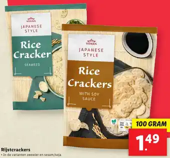 Lidl Rijstcrackers aanbieding