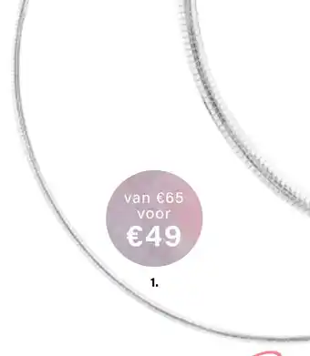 Siebel Juweliers Favourites collier aanbieding