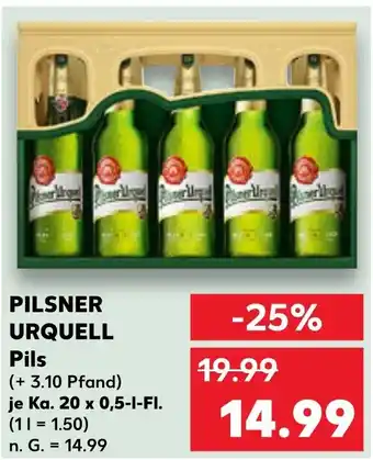 Kaufland DE PILSNER URQUELL Pils aanbieding