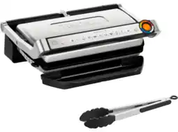 MediaMarkt Tefal Gc728d Optigrill+ Xl Contactgrill Zilver aanbieding