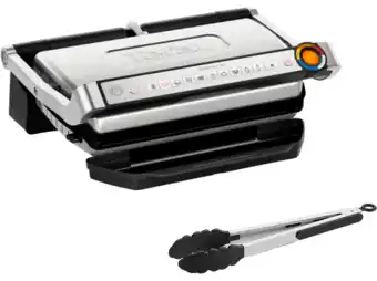 MediaMarkt Tefal Gc728d Optigrill+ Xl Contactgrill Zilver aanbieding