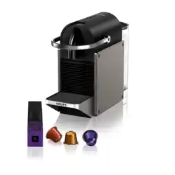 MediaMarkt Krups Xn306t Pixie Nespresso-machine Titan aanbieding