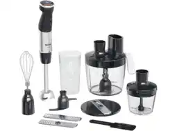 MediaMarkt Tefal Hb67g8 Quickchef+ Staafmixer Zwart aanbieding