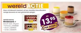 HANOS Hanos selektie minidesserts aanbieding