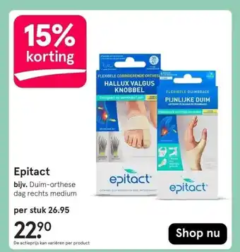 Etos Epitact aanbieding