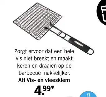 Albert Heijn Ah vis- en vleesklem aanbieding