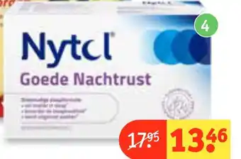 Kruidvat Nytol goede nachtrust aanbieding