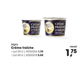 HANOS Isigny crème fraîche aanbieding