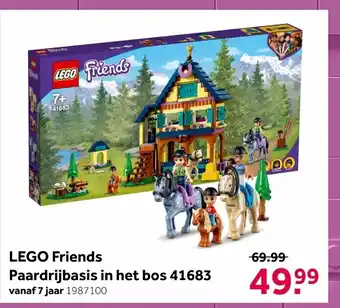 Intertoys LEGO Friends Paardrijbasis in het bos 41683 aanbieding