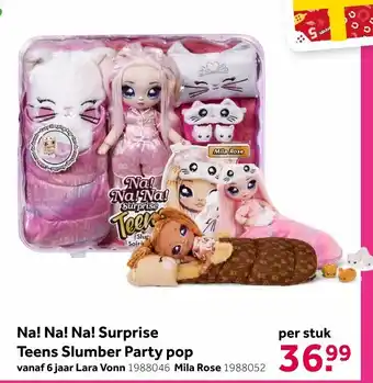 Intertoys Na! Na! Na! Surprise Teens Slumber Party pop aanbieding